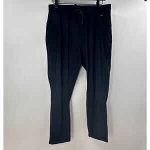 Lorna Jane Black Drawstring Jogger Pant Size Medium